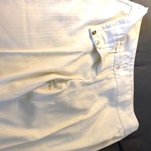 Cream color dressy / casual Kim Rogers pants